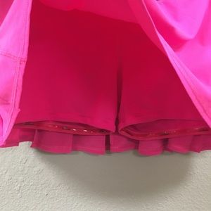 Lululemon Setter Pleated Ruffle Skirt Skort